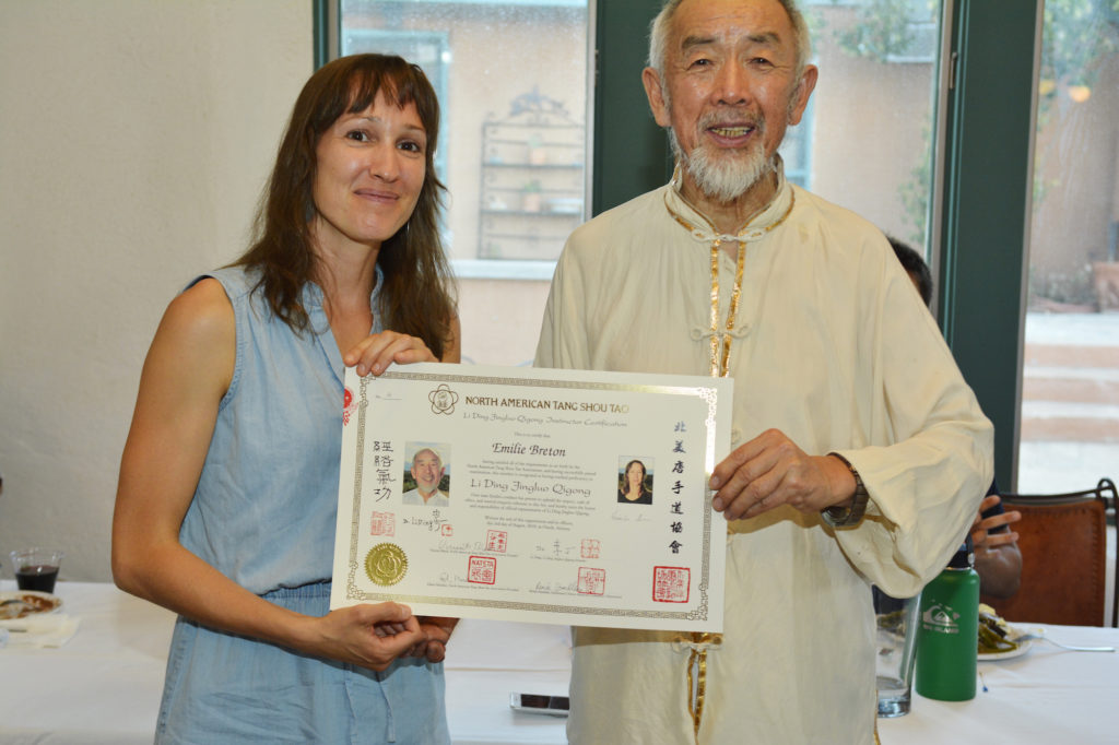 Dr Li Ding et Emilie Breton